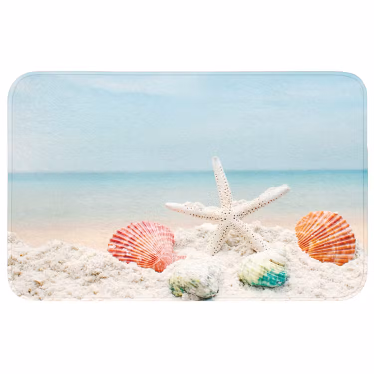 Badmat - Strand - Zeester - Schelpen - Zee — 1