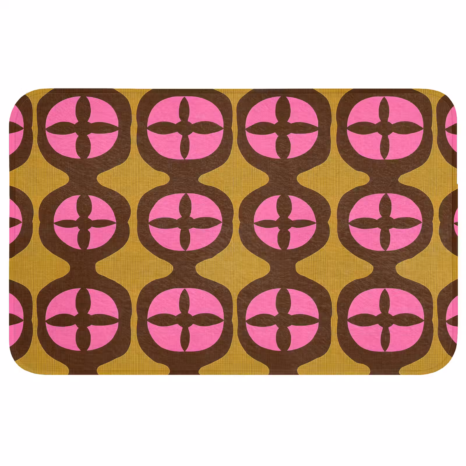 Badmat - Modern - Patroon - Roze — 1