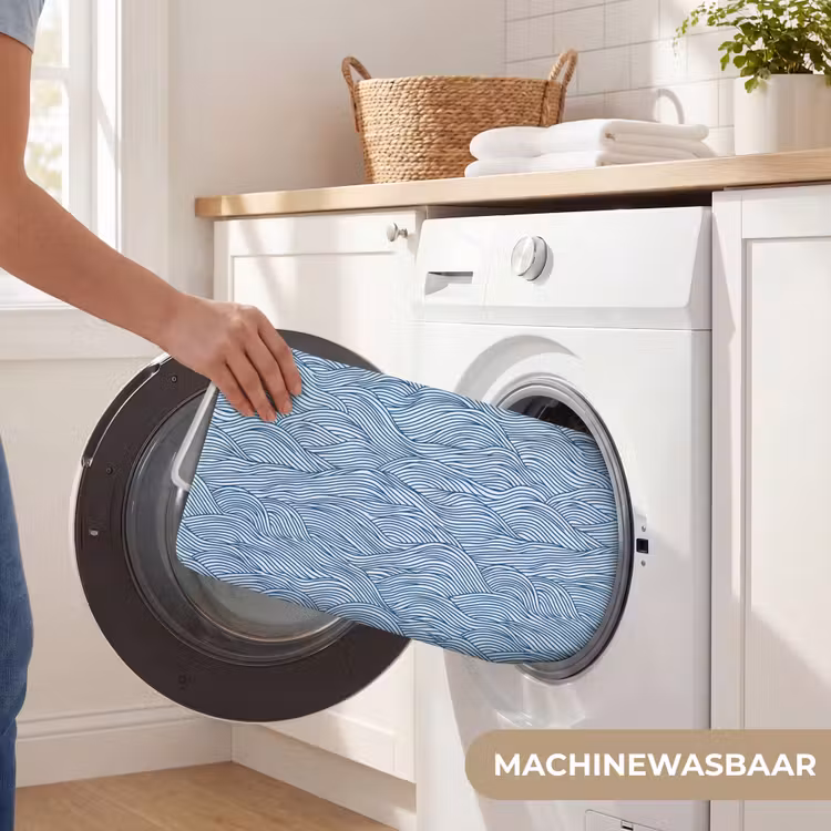 Badmat - Golven - Ritmisch - Blauw — 7