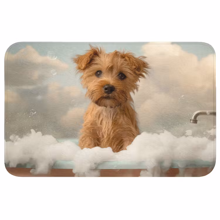 Badmat - Hond - Bad - Dieren - Schuim — 1