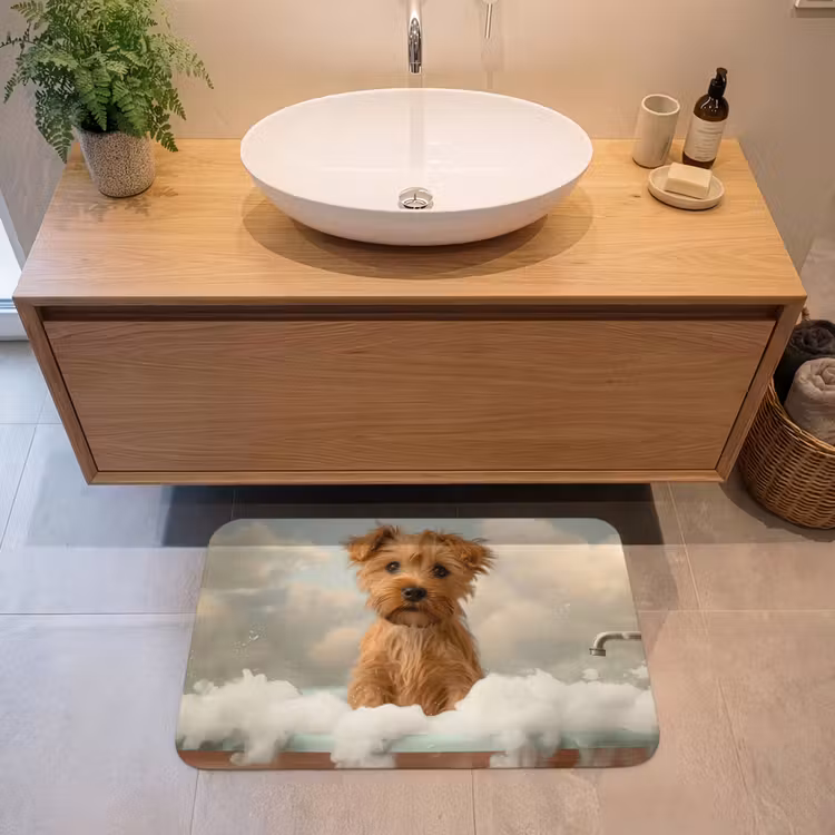 Badmat - Hond - Bad - Dieren - Schuim — 2