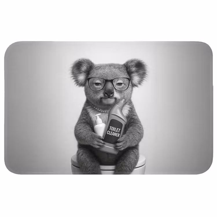 Badmat - Koala - Bril - Toilet — 1