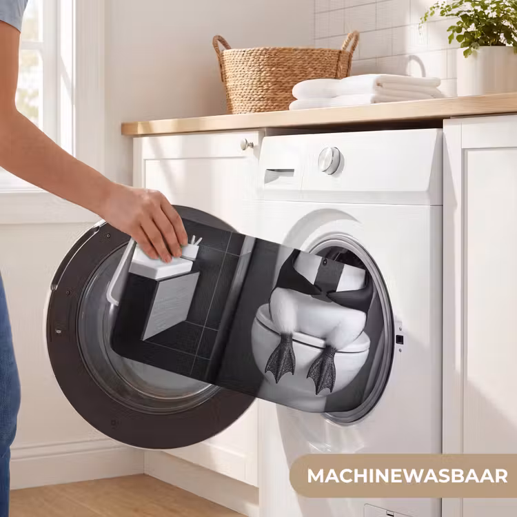 Badmat - Pinguïn - Telefoon - Toilet - Zwart - Wit — 7