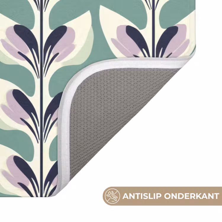 Badmat - Retro - Modern - Groen — 3