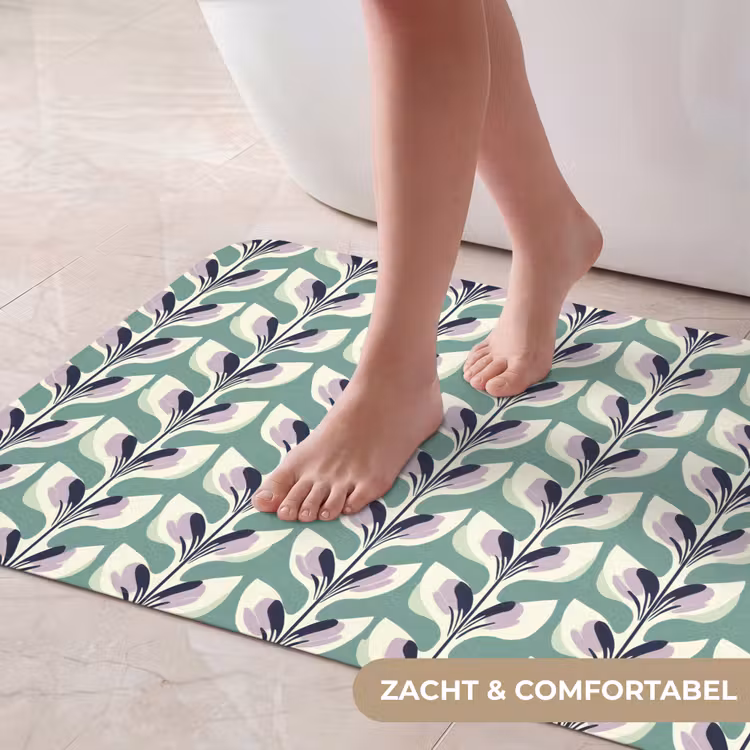 Badmat - Retro - Modern - Groen — 5