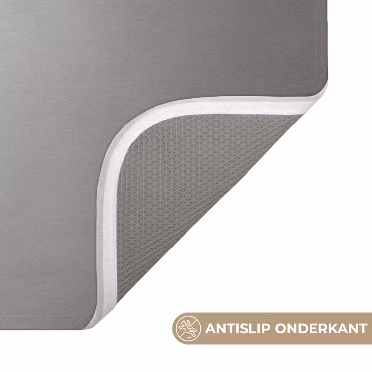 Badmat - Vos - WC-ontstopper - Zwart - Wit — 3