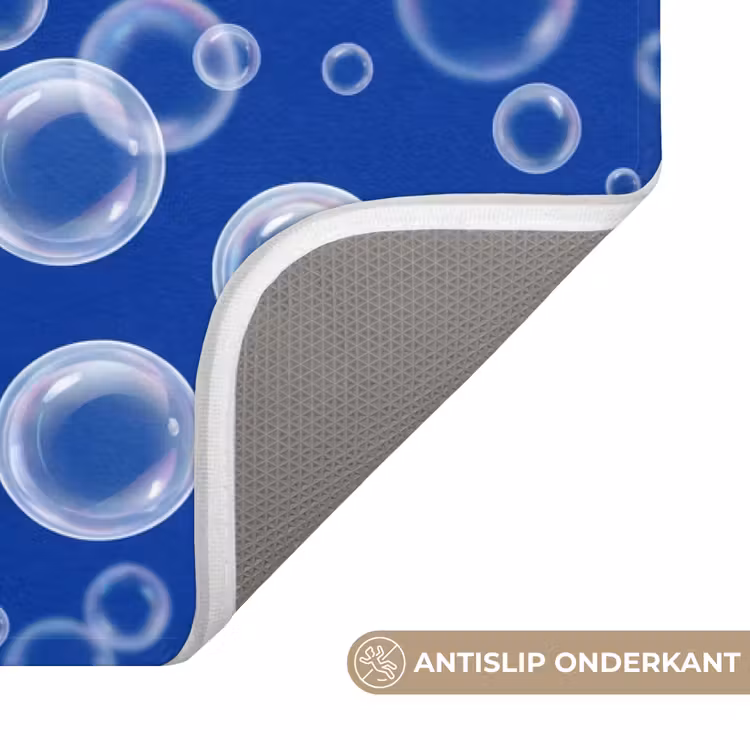 Badmat - Bubbels - Patroon - Blauw — 3
