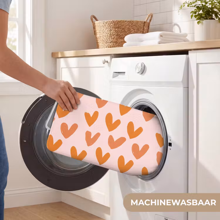 Badmat - Hartjes - Getekend - Oranje — 7