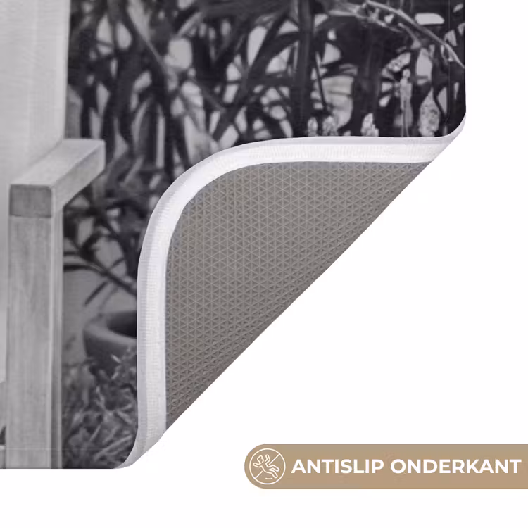 Badmat - Modern - Vrouw - Zwart - Wit — 3