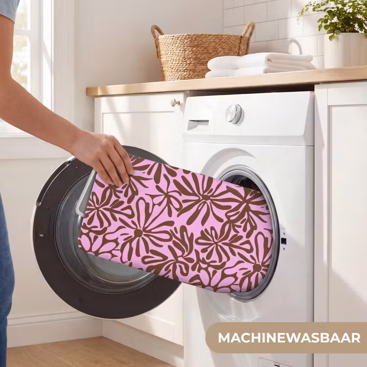 Badmat - Organisch - Patroon - Roze — 7