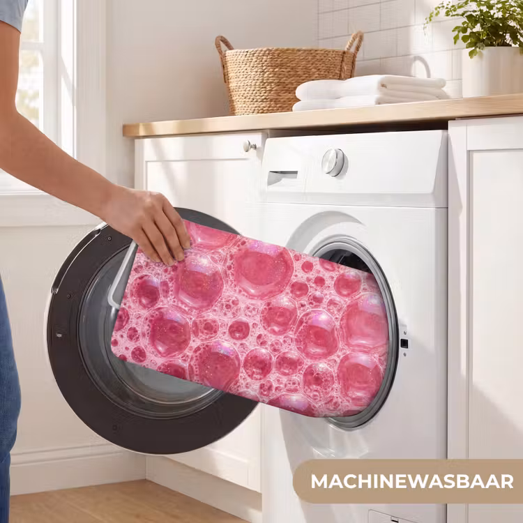 Badmat - Roze - Schuim - Bubbels — 7