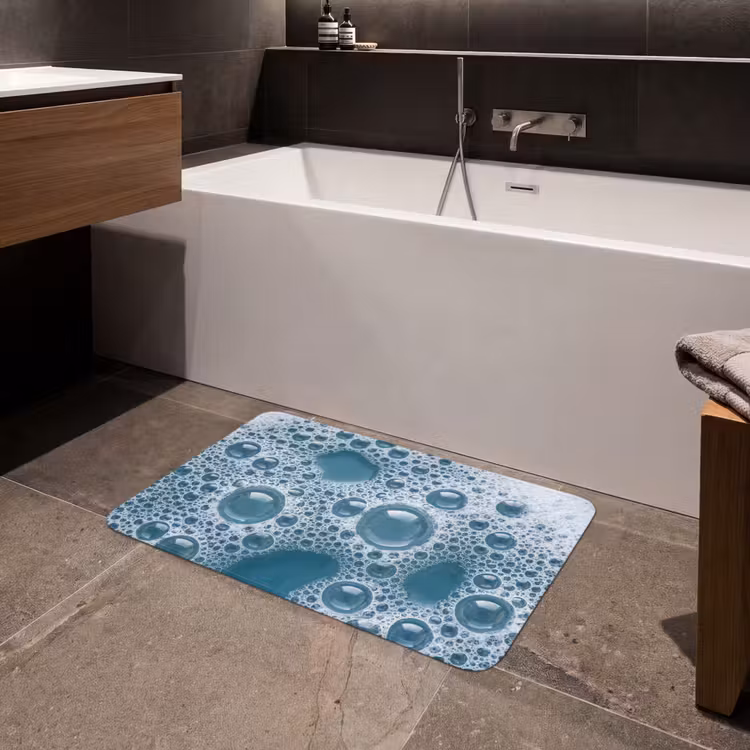 Badmat - Schuim - Water - Textuur — 4
