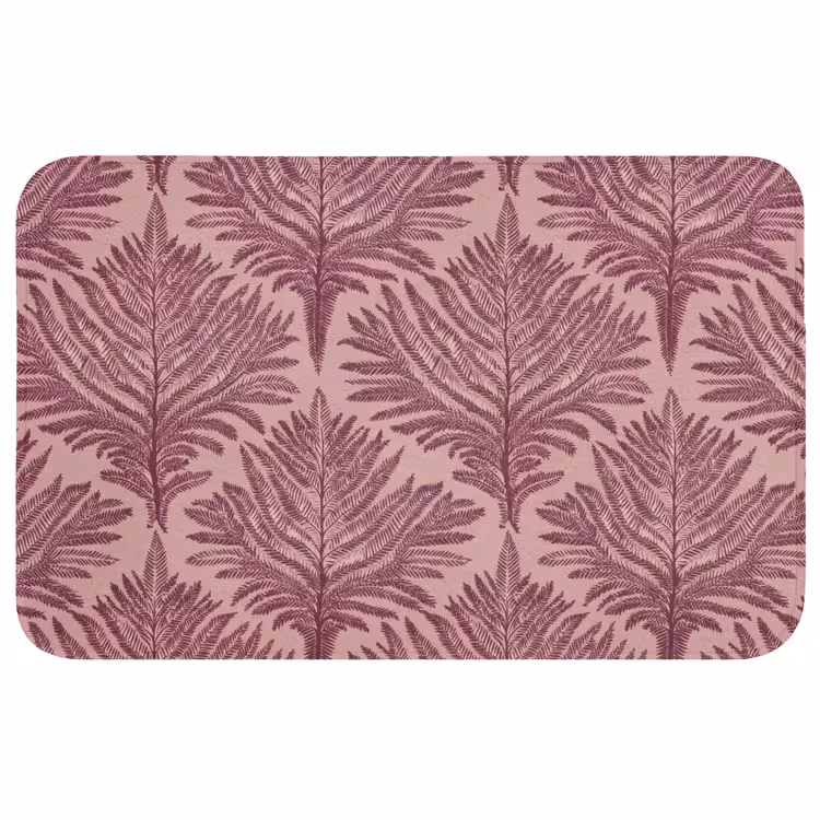 Badmat - Varen - Patroon - Paars — 1