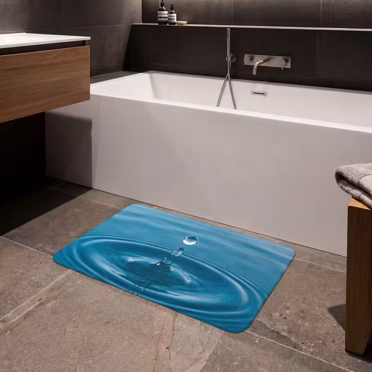 Badmat - Waterdruppel - Water - Oppervlakte — 4