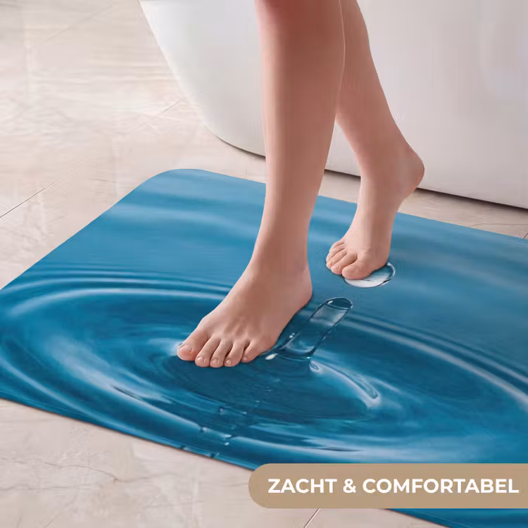 Badmat - Waterdruppel - Water - Oppervlakte — 5