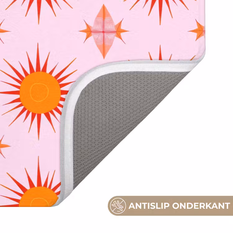 Badmat - Zon - Patroon - Roze — 3