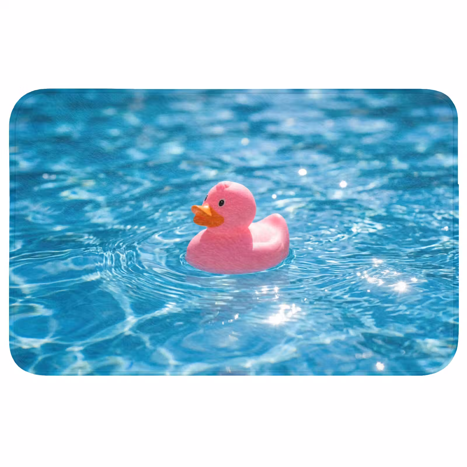 Badmat - Badeend - Dobberend - Roze — 1