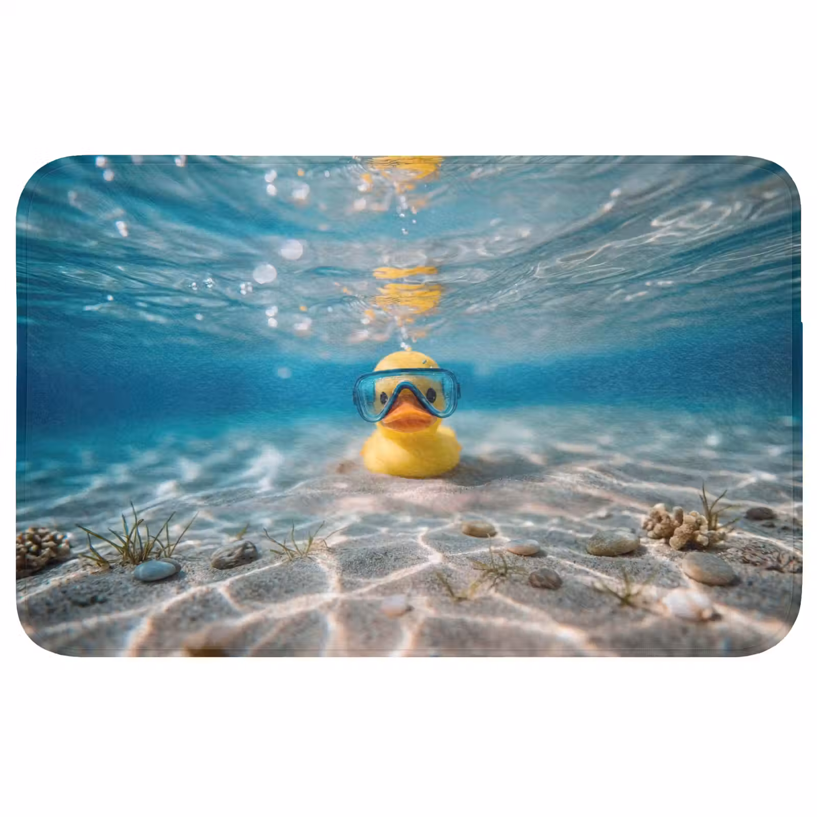 Badmat - Duikbril - Eend - Water — 1