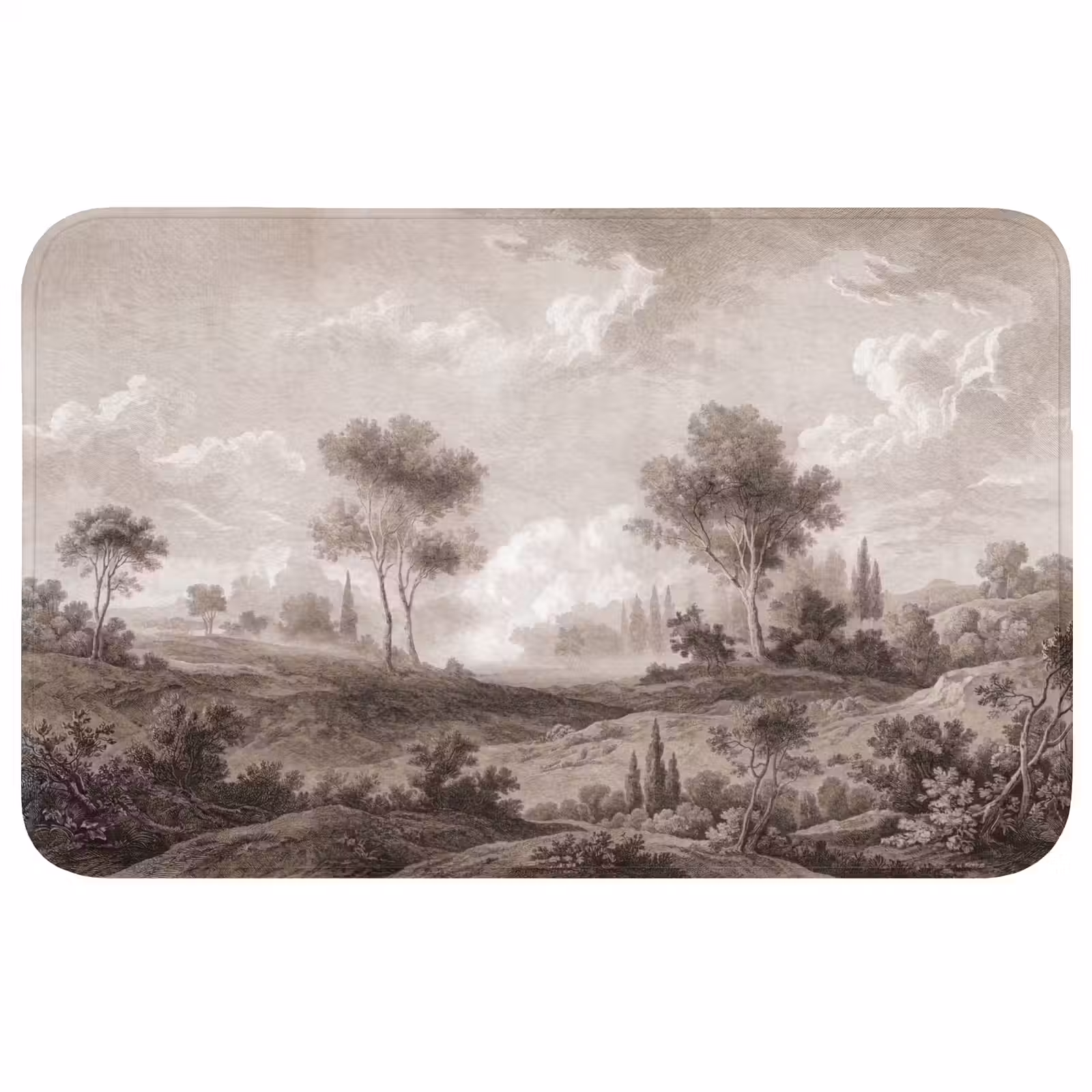 Badmat - Klassiek - Landschap - Neutraal — 1