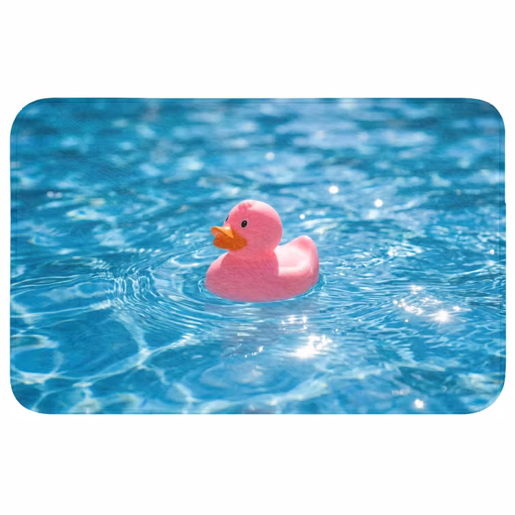 Badmat - Badeend - Dobberend - Roze — 1
