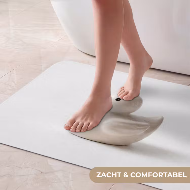 Badmat - Badeend - Minimalistisch - Wit — 5