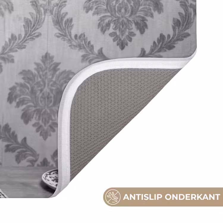 Badmat - Chic - Vrouw - Zwart - Wit — 3