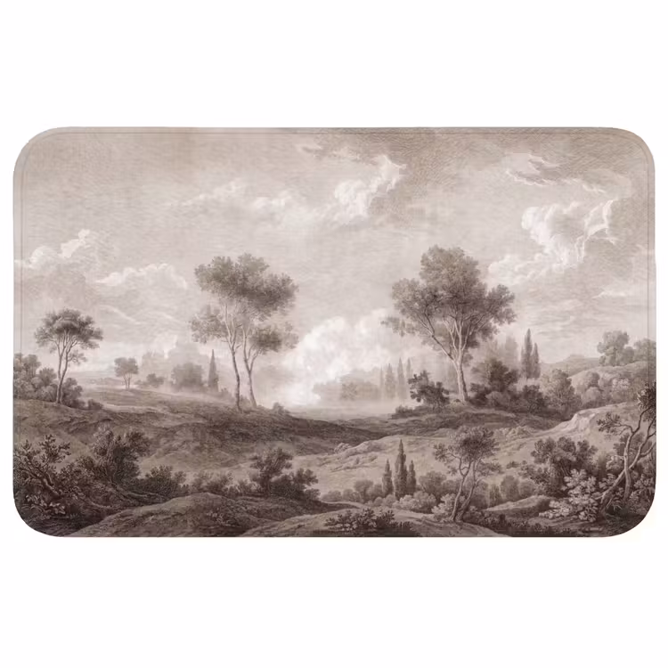 Badmat - Klassiek - Landschap - Neutraal — 1