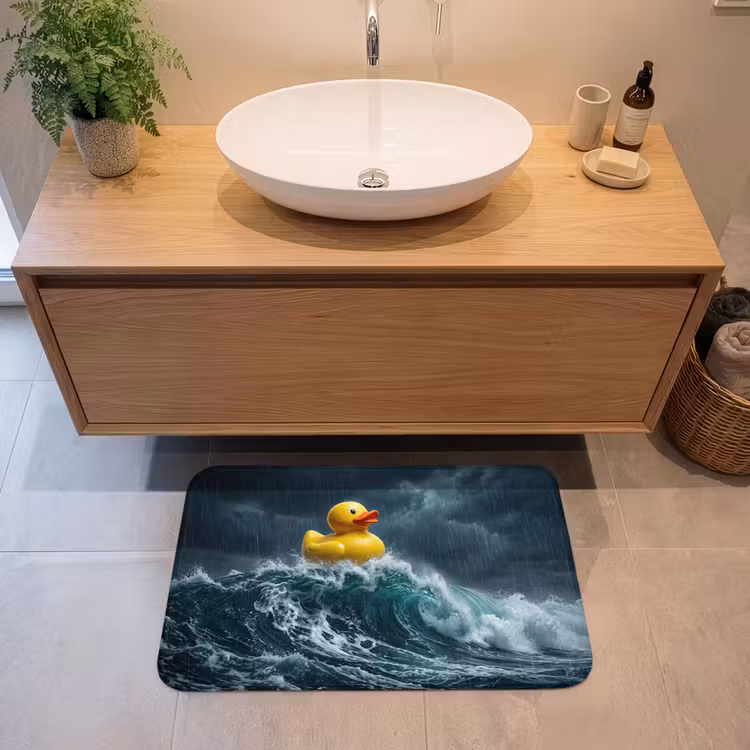 Badmat - Storm - Badeend - Golven — 2