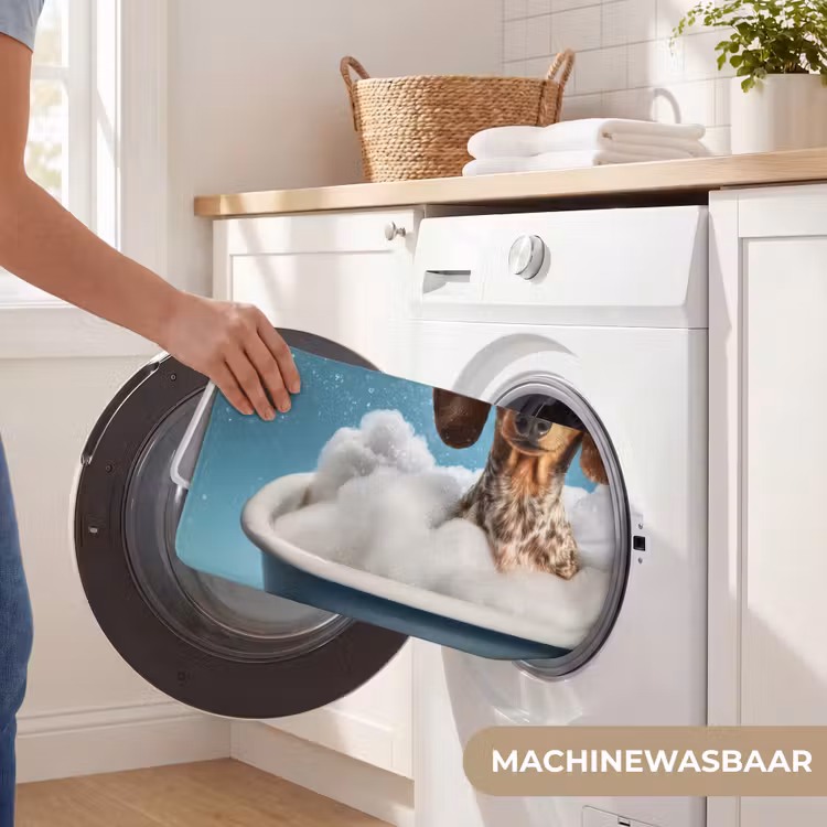Badmat - Teckel - Bad - Schuim - Waterdruppels — 7