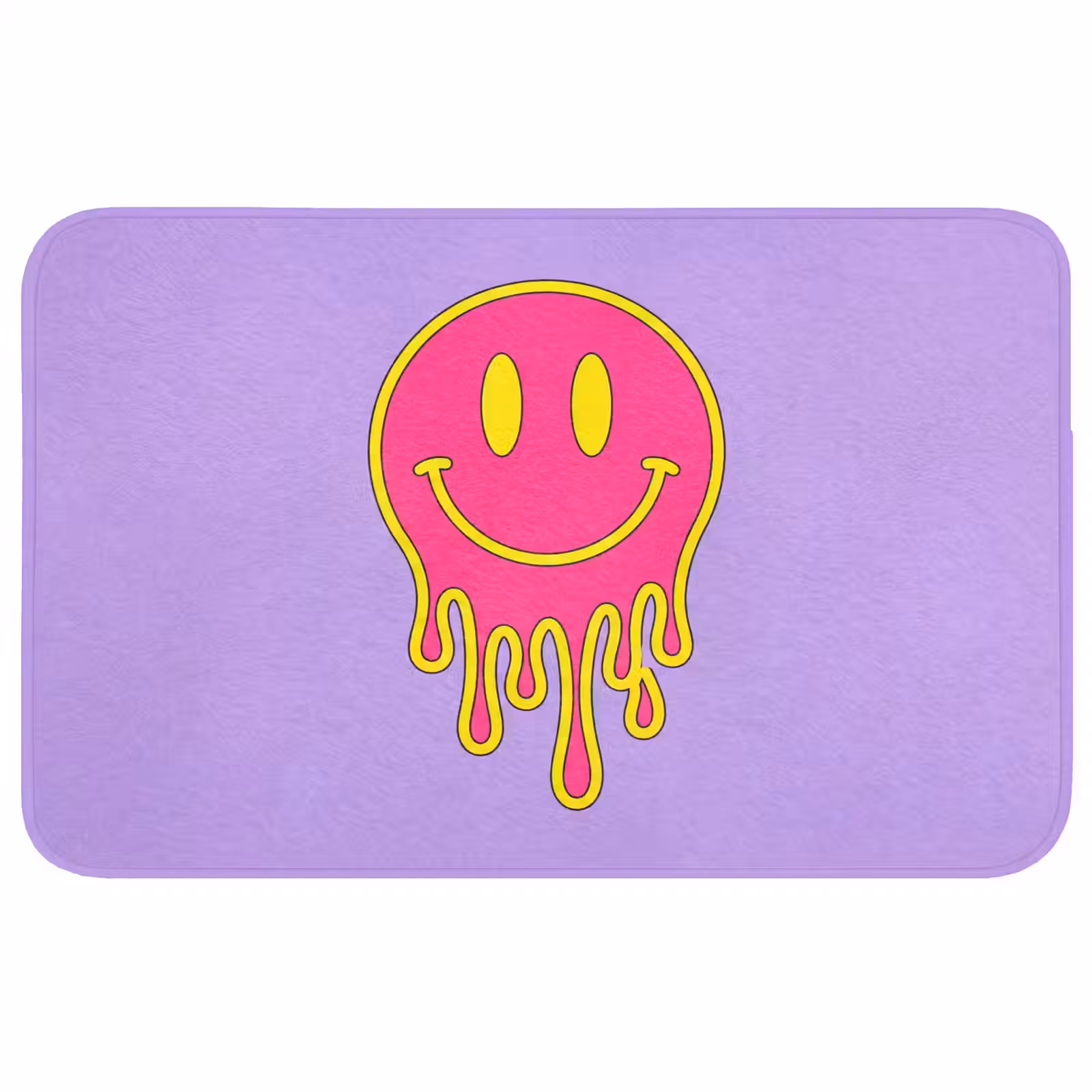 Badmat - Smiley - Drip - Neon — 1