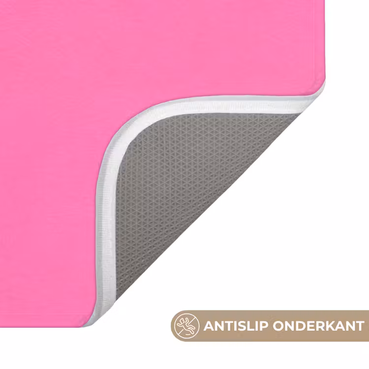 Badmat - Palmbomen - Modern - Roze — 3