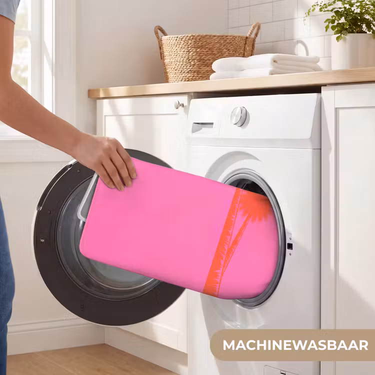 Badmat - Palmbomen - Modern - Roze — 7