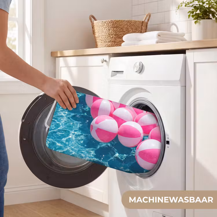 Badmat - Strandballen - Roze - Water — 7