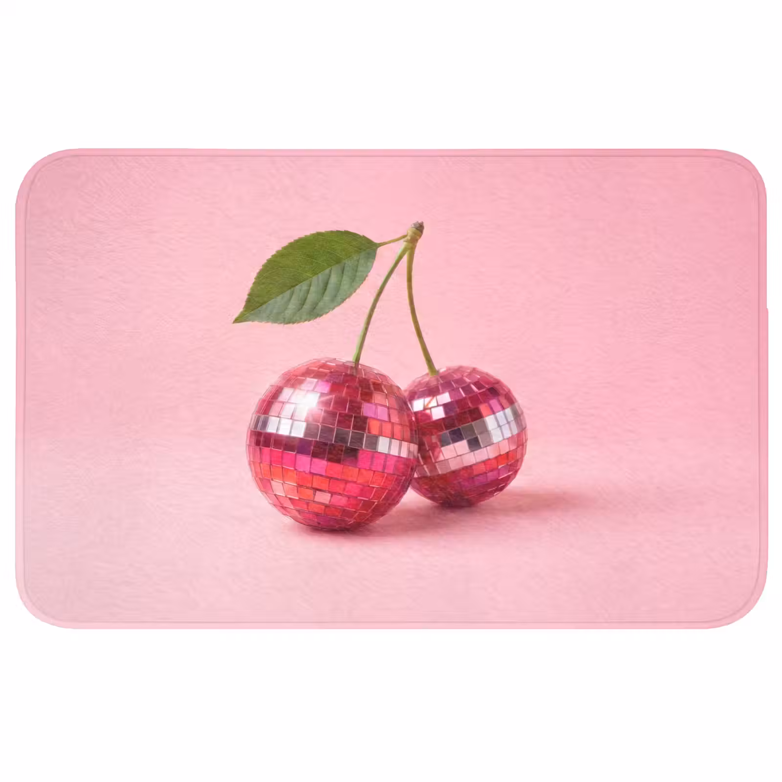 Badmat - Disco - Kersen - Roze — 1