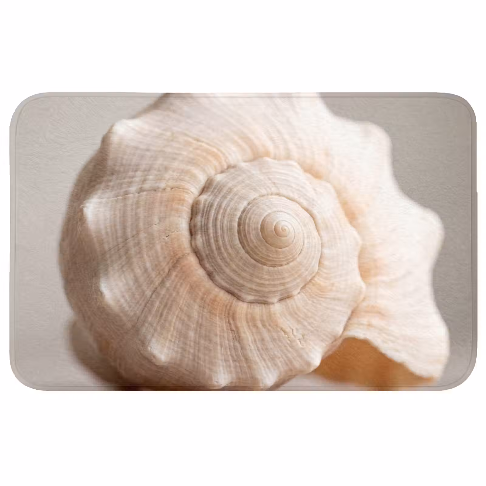 Badmat - Schelp - Detail - Beige — 1