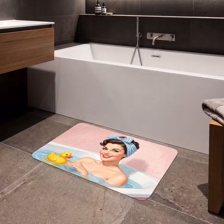 Badmat - Badkamer - Eend - Blauw — 4