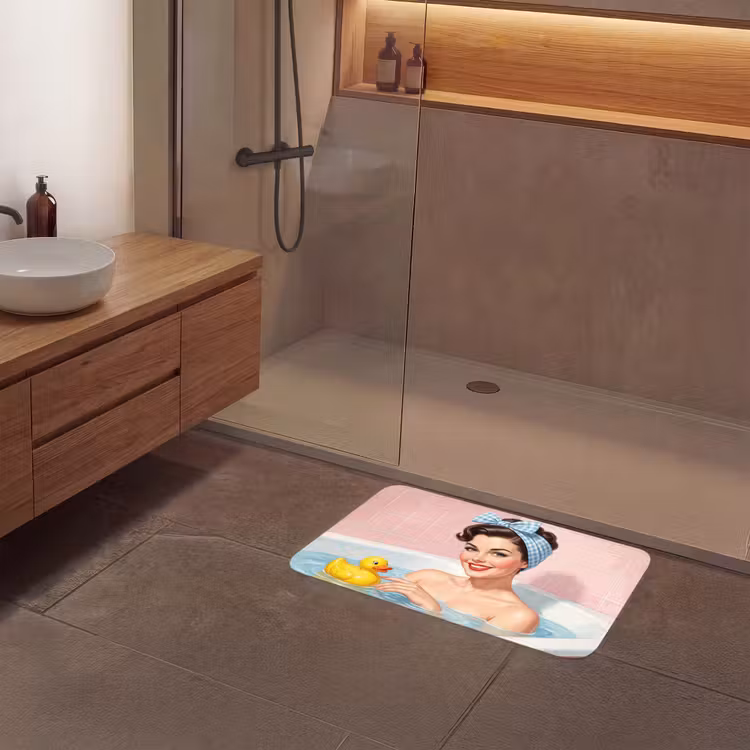 Badmat - Badkamer - Eend - Blauw — 6