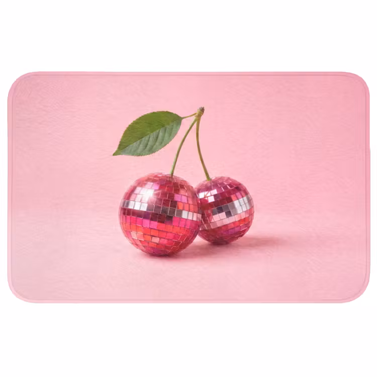 Badmat - Disco - Kersen - Roze — 1
