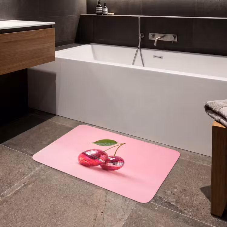 Badmat - Disco - Kersen - Roze — 4