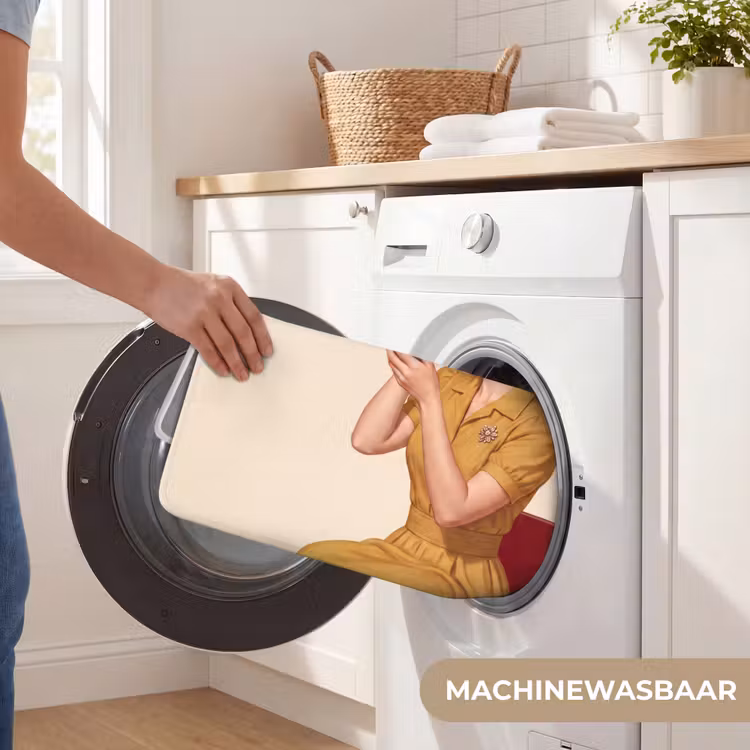 Badmat - Illustratie - Mascara - Vrouw - Geel — 7