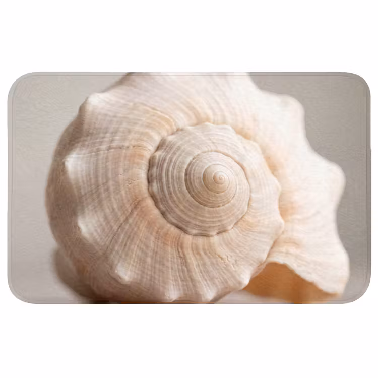 Badmat - Schelp - Detail - Beige — 1