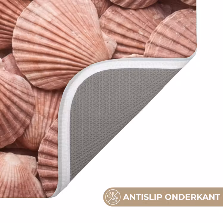 Badmat - Schelpen - Patroon - Roze — 3
