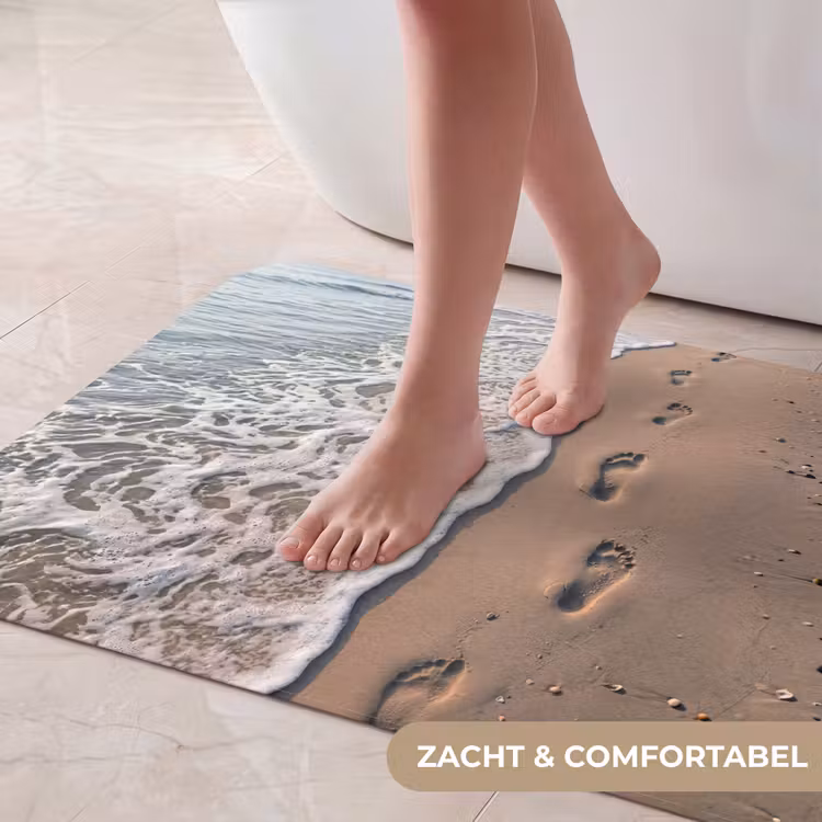 Badmat - Voetstappen - Vloedlijn - Zee — 5