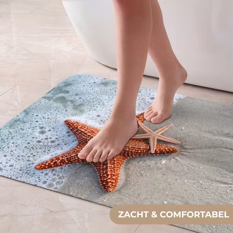 Badmat - Zeester - Strand - Zee — 5