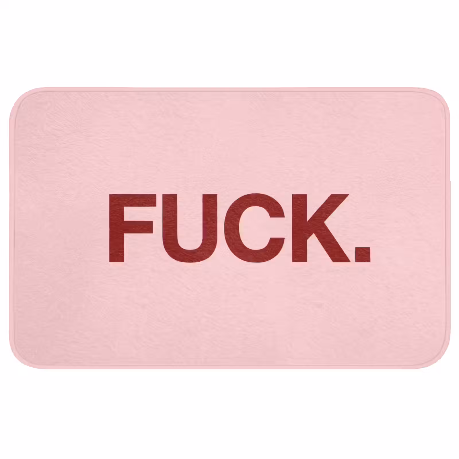 Badmat - Statement - Krachtig - Roze — 1