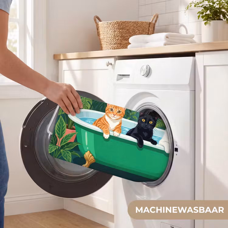 Badmat - Badkamer - Kattenparade - Kleurrijk — 7
