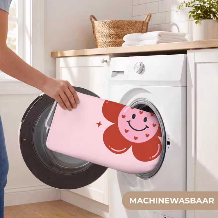 Badmat - Bloem - Roze - Hartjes — 7