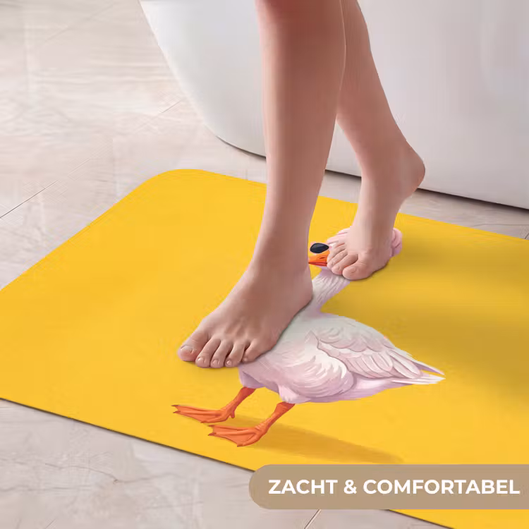 Badmat - Eend - Zonnebril - Geel — 5