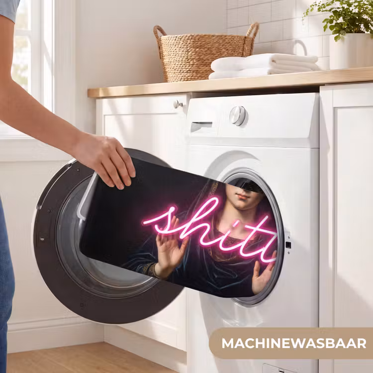 Badmat - Ironisch - Tekst - Neon — 7