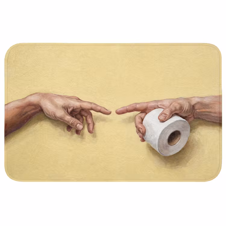 Badmat - Klassiek - Kunst - Humor — 1